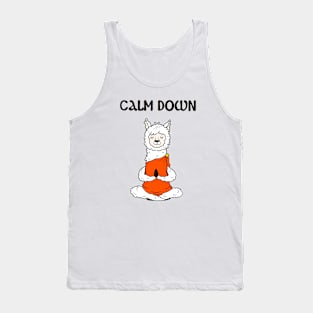 calm lama Tank Top